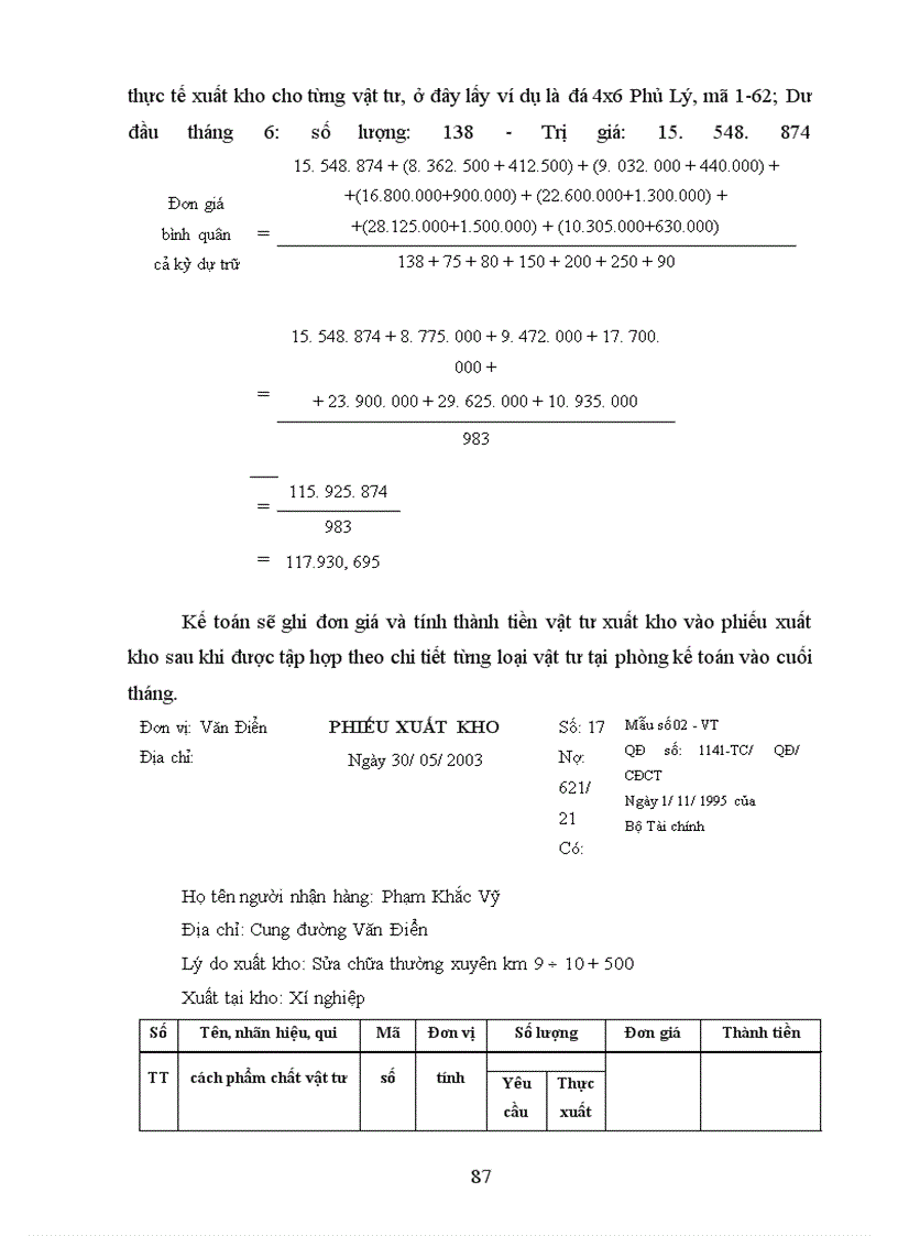 image for page Kế toán nguyên liệu, vật liệu và công cụ, dụng cụ tại Xí nghiệp Quản lý Đường sắt Hà Hải