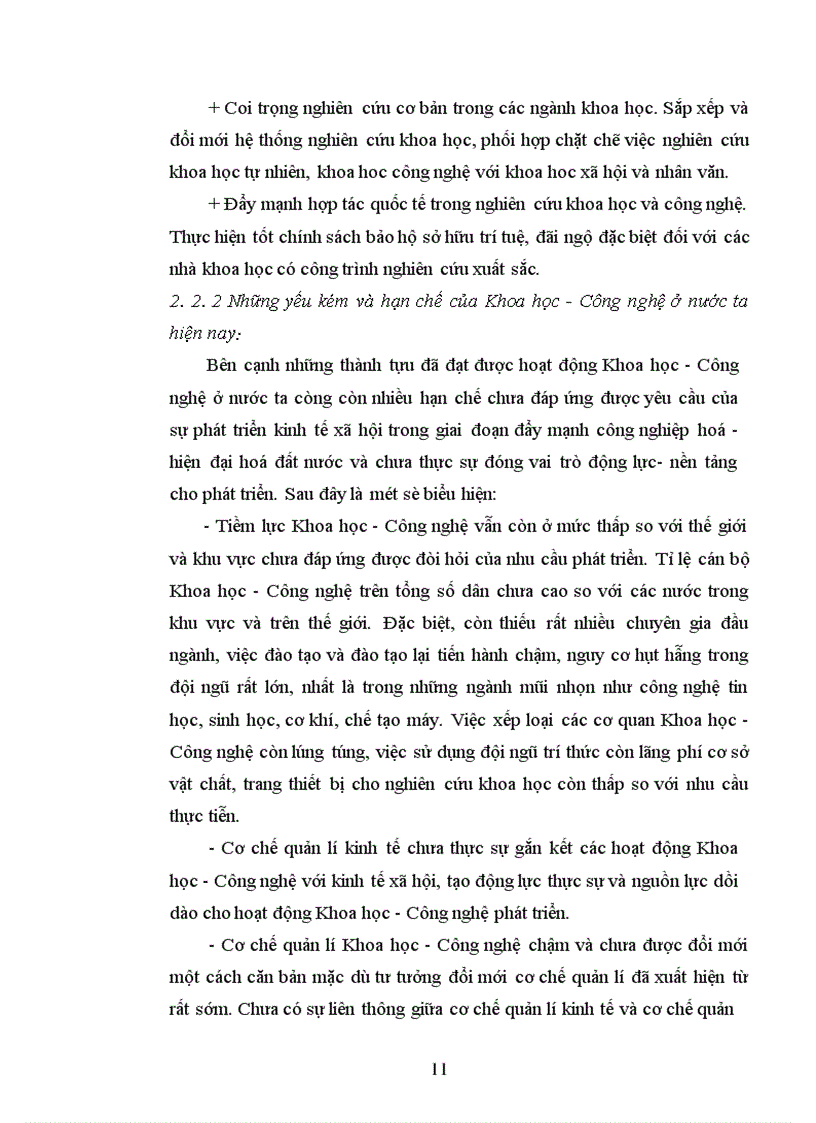 image for page Ýthức và vai trò của tri thức khoa học công nghệ đối với việc phát triển kinh tế của Việt Nam hiện nay