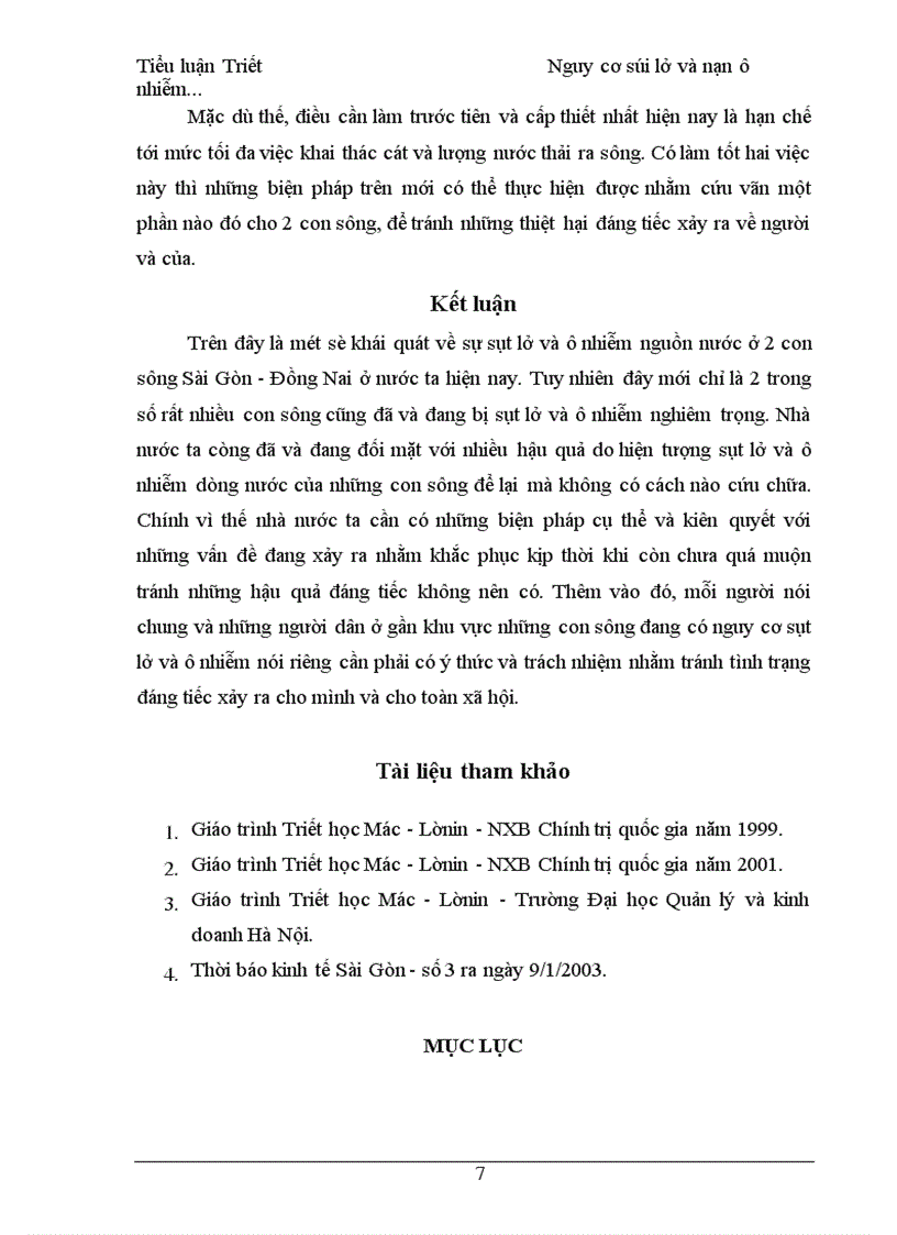 image for page TTriết học Mác - Lênin