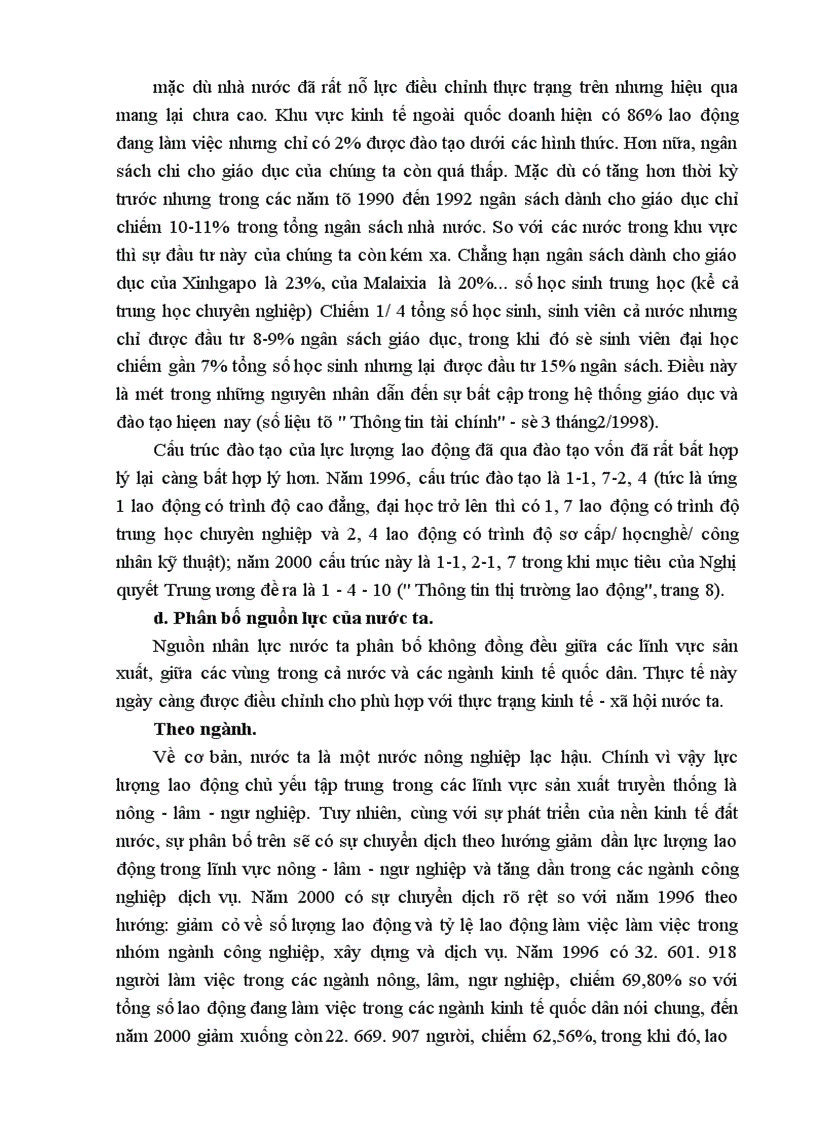 image for page Lý luận về con người và vấn đề đào tạo nguồn nhân lực trong CNH - HĐH đất nước