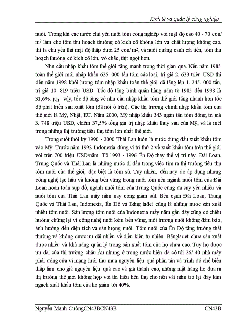 image for page Nâng cao sức cạnh tranh của hàng thuỷ sản Việt Nam trong bối cảnh hội nhập kinh tế quốc tế