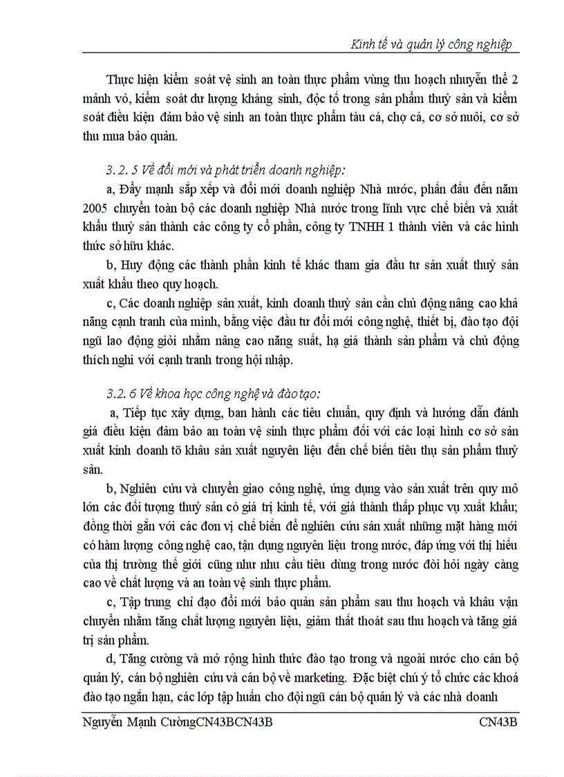 image for page Nâng cao sức cạnh tranh của hàng thuỷ sản Việt Nam trong bối cảnh hội nhập kinh tế quốc tế