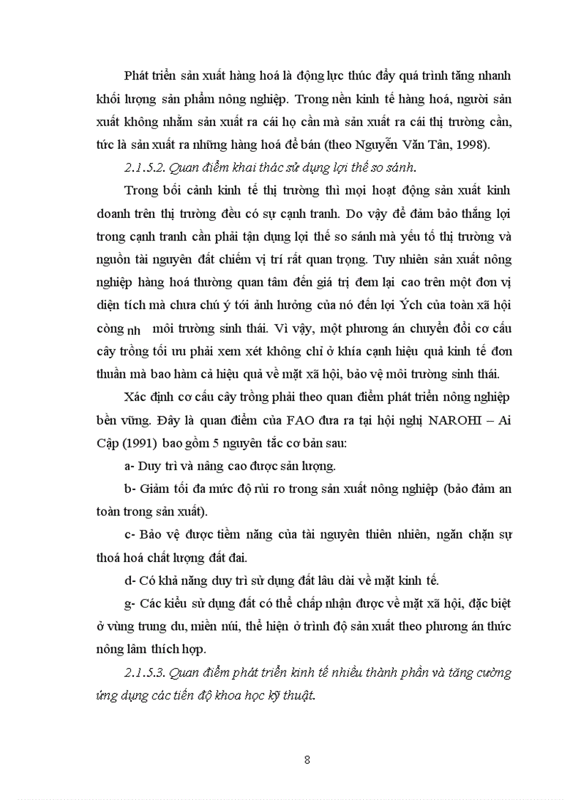 image for page Nghiên cứu một số giải pháp góp phần chuyển dịch cây trồng trên cơ sở nâng cao hiệu quả sử dụng đất tại xã Thạch Long – Thạch Hà - Hà Tĩnh