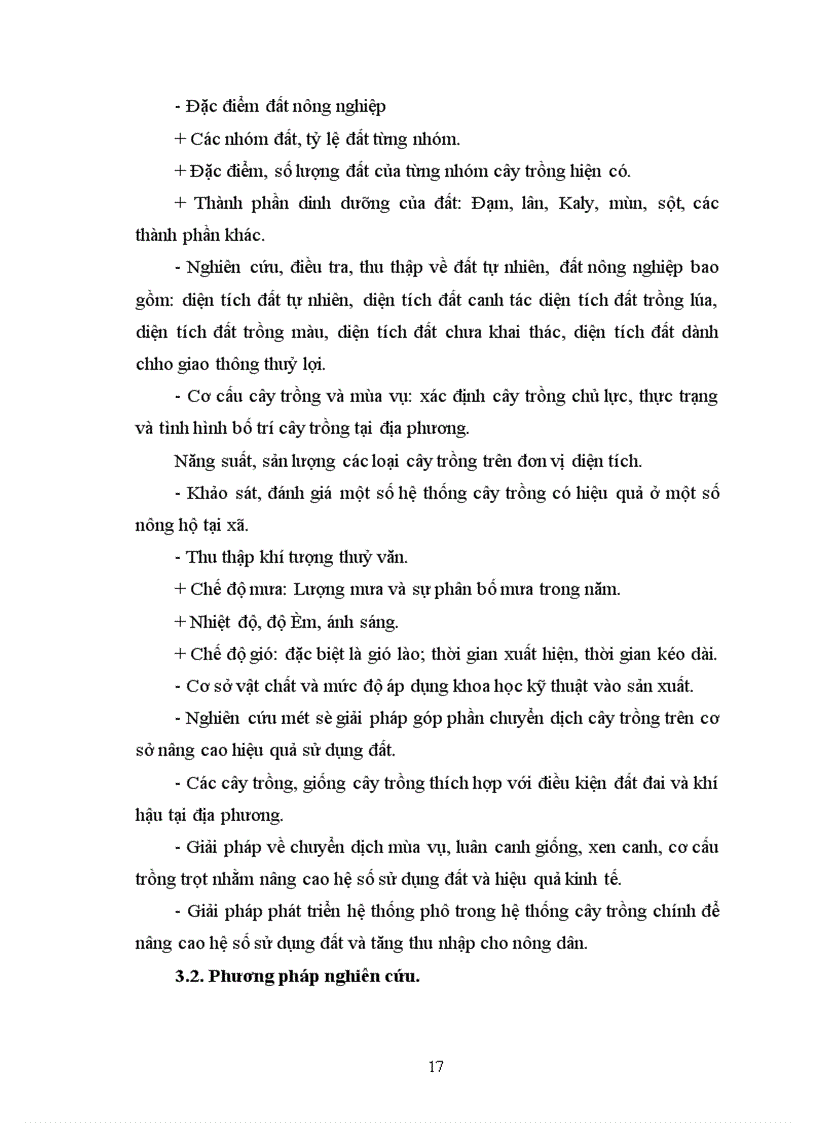 image for page Nghiên cứu một số giải pháp góp phần chuyển dịch cây trồng trên cơ sở nâng cao hiệu quả sử dụng đất tại xã Thạch Long – Thạch Hà - Hà Tĩnh