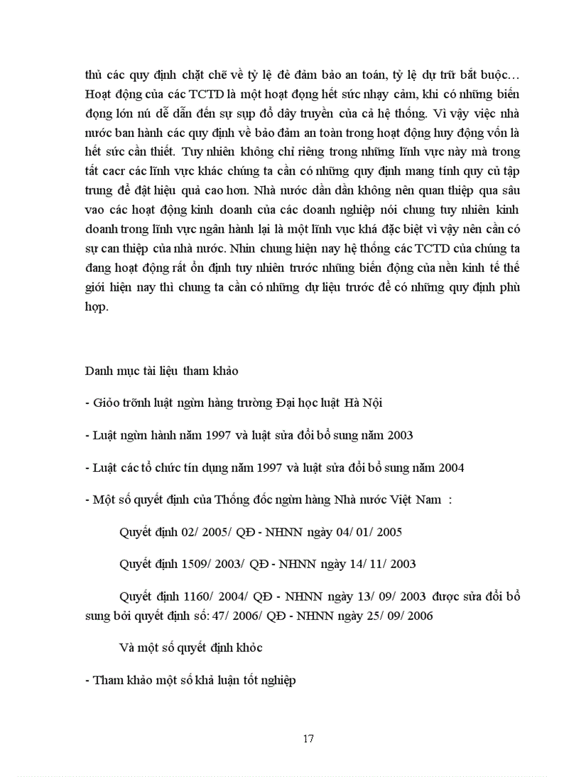 image for page Quy định về đảm bảo an toàn trong hoạt động huy động vốn của các TCTD