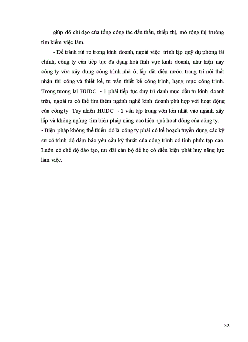 image for page Báo cáo thực tập tại Công ty Xây lắp và Phát triển nhà số 1 (HUDC – 1)