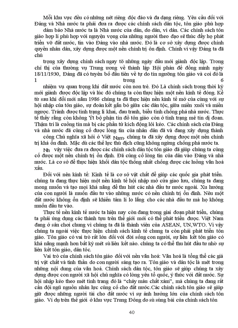 image for page Chính sách về tôn giáo của Việt Nam trong xu thế hội nhập Quốc tế