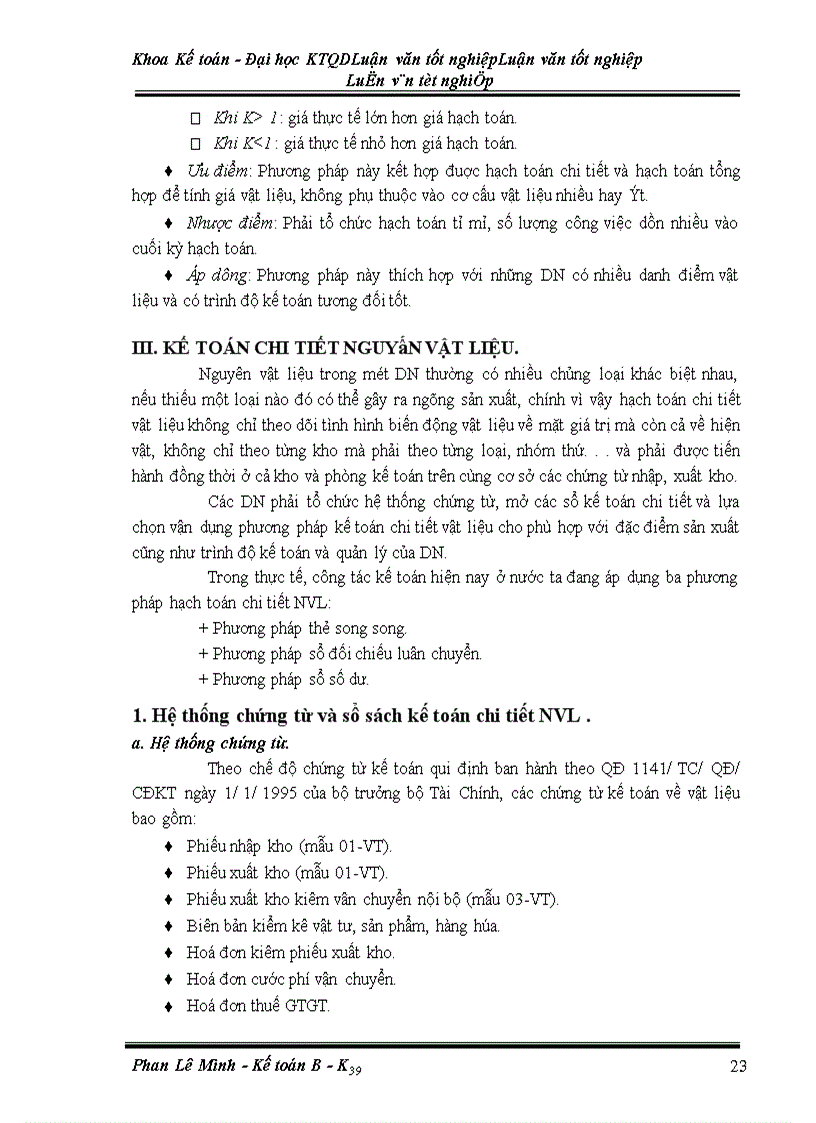 image for page Hạch toán nguyên vật liệu tại công ty giầy Thượng đình -Hà Nội