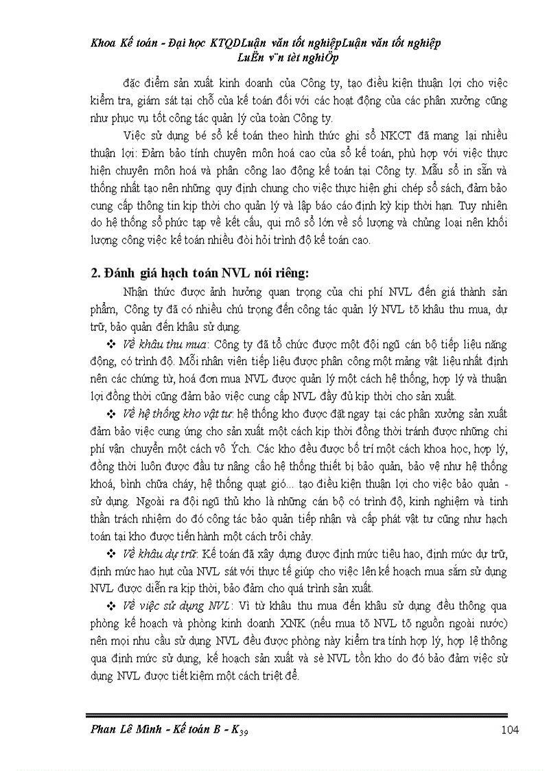 image for page Hạch toán nguyên vật liệu tại công ty giầy Thượng đình -Hà Nội