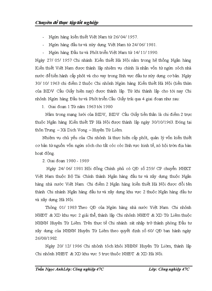 image for page Tạo động lực trong lao động tại Chi nhánh Ngân hàng Đầu tư và Phát triển Cầu Giấy – Hà Nội