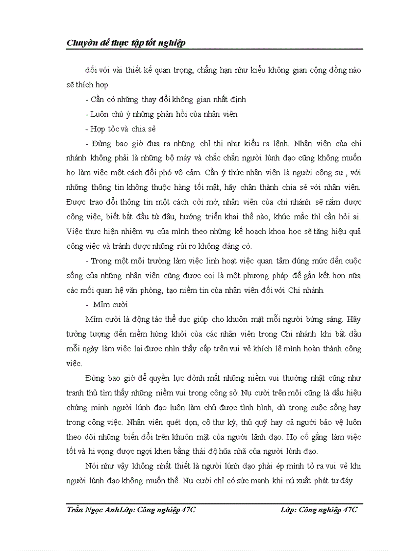 image for page Tạo động lực trong lao động tại Chi nhánh Ngân hàng Đầu tư và Phát triển Cầu Giấy – Hà Nội