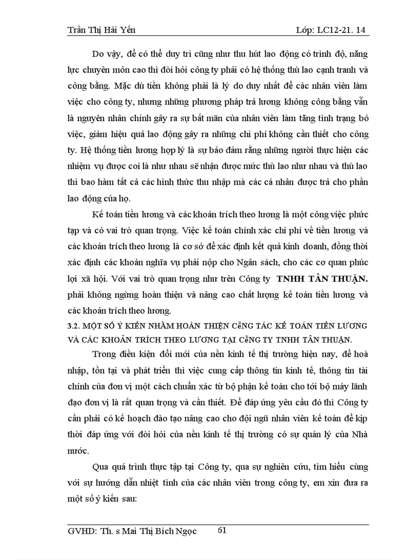 image for page Kế toán tiền lương và các khoản trích theo lương tại CÔNG TY TNHH TÂN THUẬN
