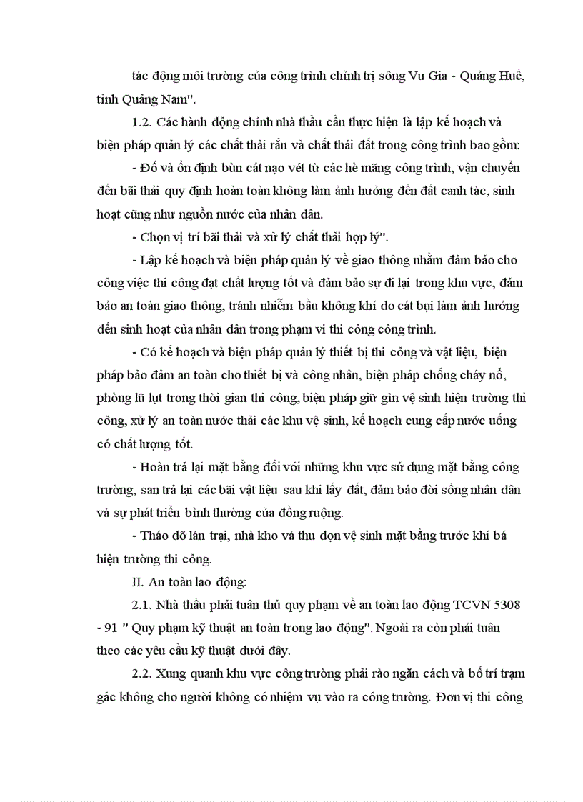 image for page Đánh giá công trình Hệ thống sông Vu Gia - Thu Bồn