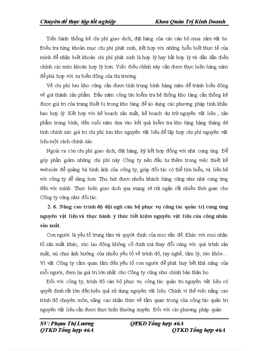 image for page Thực trạng công tác quản trị cung ứng nguyên vật liệu ở Công ty cổ phần May 19
