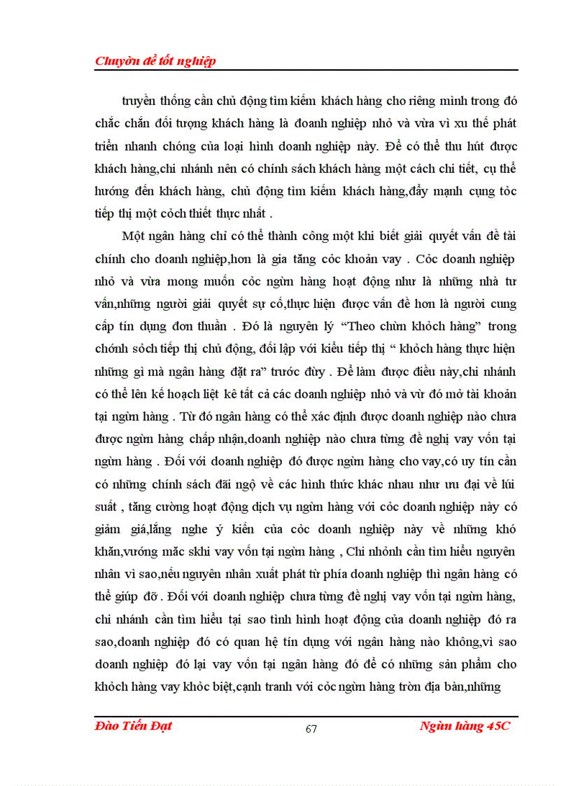 image for page GiảI pháp mở rộng cho vay đối với doanh nghiệp vừa và nhỏ tại Ngân hàng nông Nghiệp và phát triển nông thôn Hà Tây
