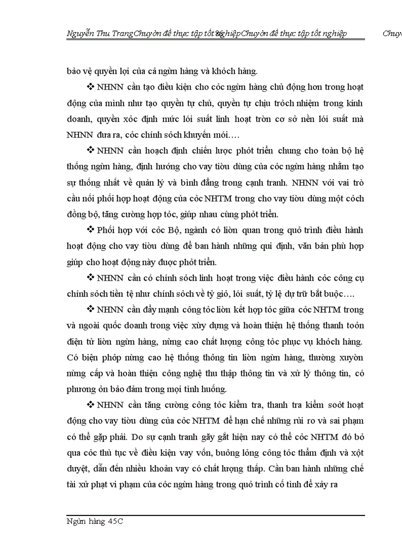 image for page Giải pháp tăng cường cho vay tiêu dùng tại NHCT VN chi nhánh Hai Bà Trưng