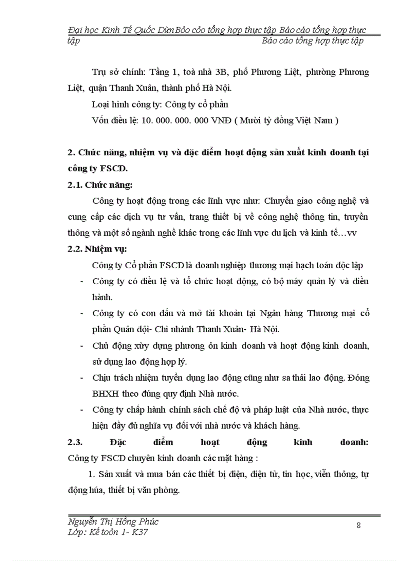 image for page Thực trạng công tác kế toán bán hàng và xác định kết quả kinh doanh tại Công ty cổ phần thương mại kỹ thuật tin học FSCD