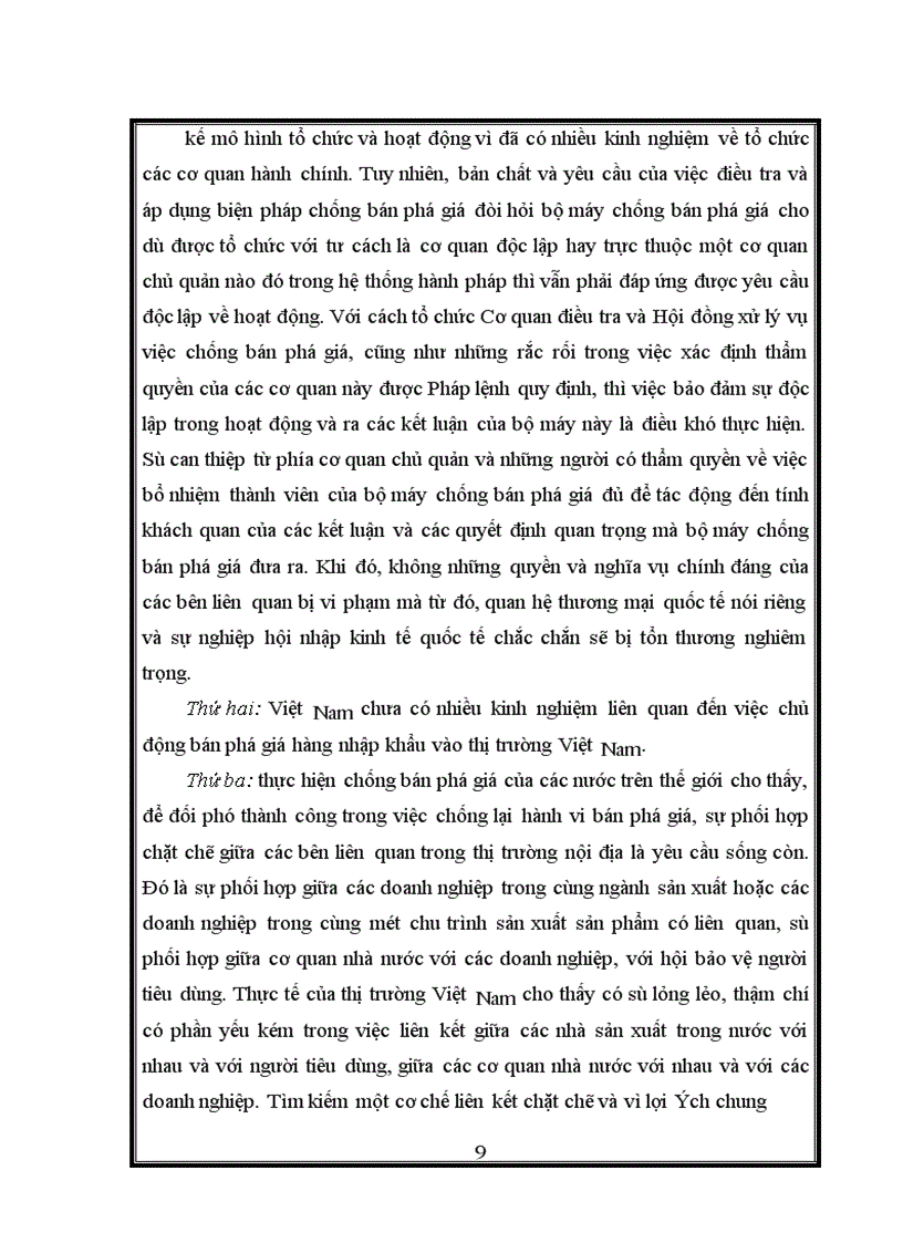 image for page Pháp luật chống bán phá giá hàng nhập khẩu tại Việt Nam Thực trạng và giải pháp