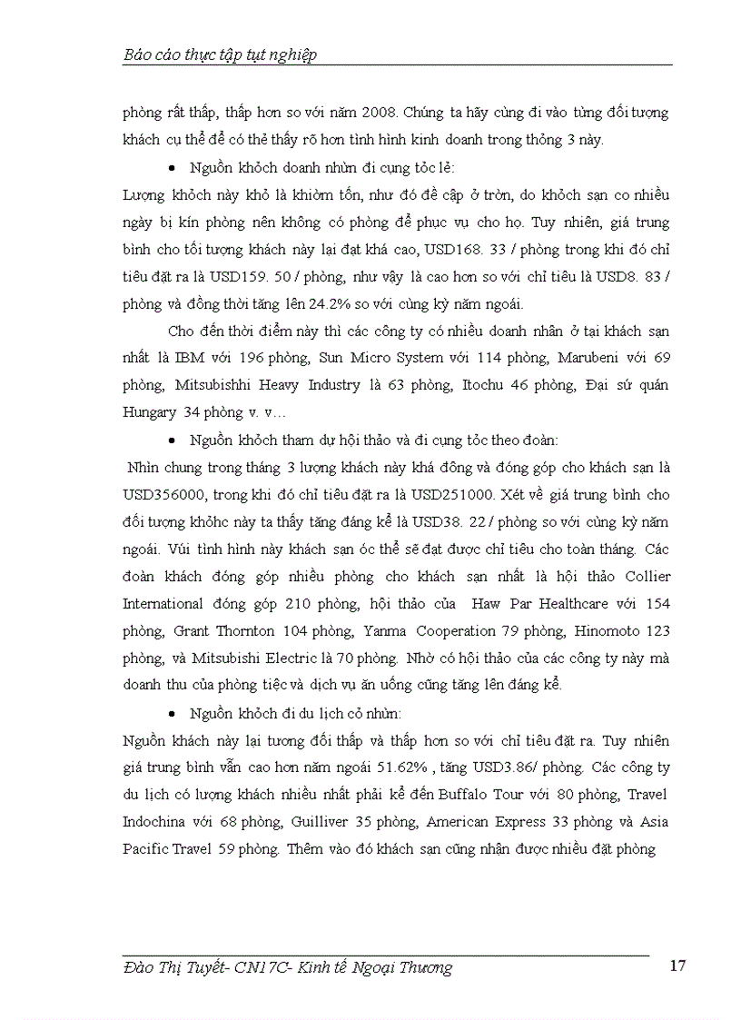 image for page Thực trạng kinh doanh lưu trú của khách sạn Sofitel Plaza Hanoi