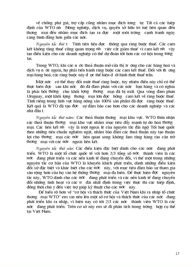 image for page Những cam kết gia nhập WTO của Việt Nam và những vấn đề đặt ra