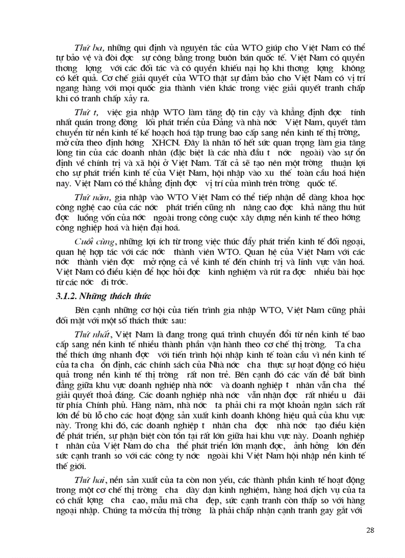 image for page Những cam kết gia nhập WTO của Việt Nam và những vấn đề đặt ra