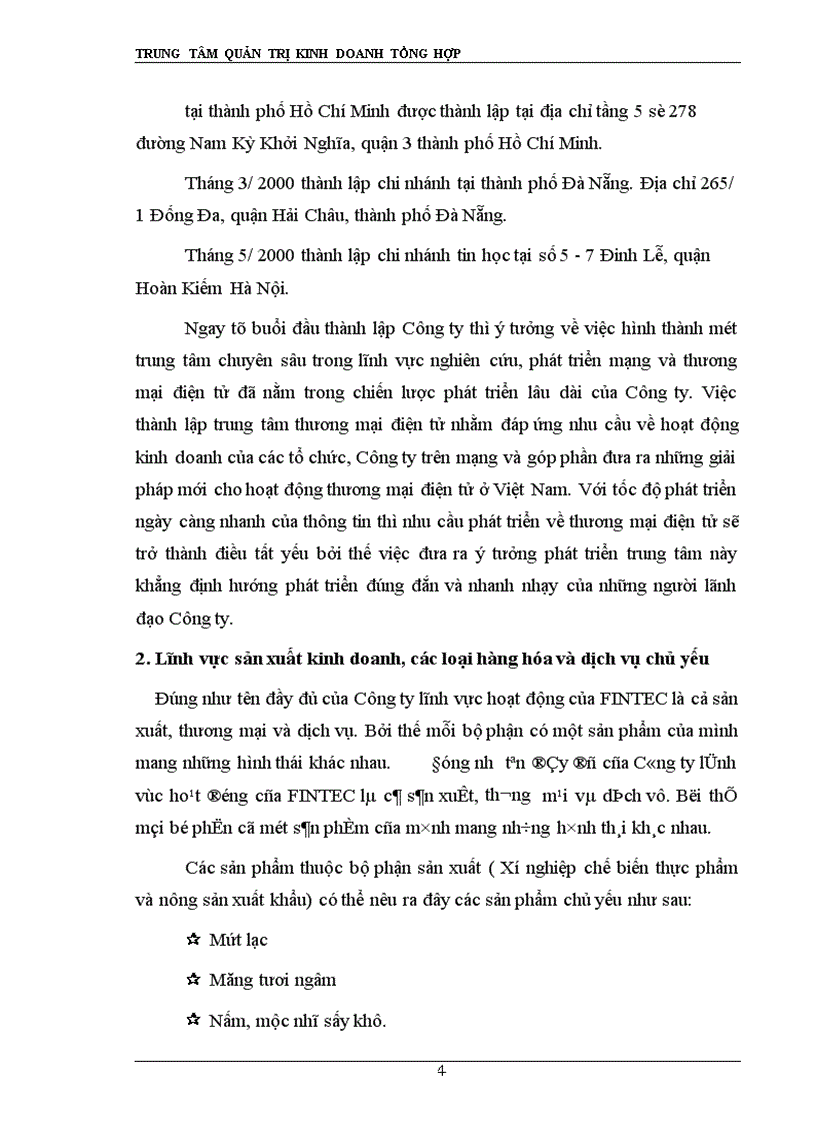 image for page Kết quả sản xuất kinh doanh và tình hình quản lý tài chính của công ty FINTEC