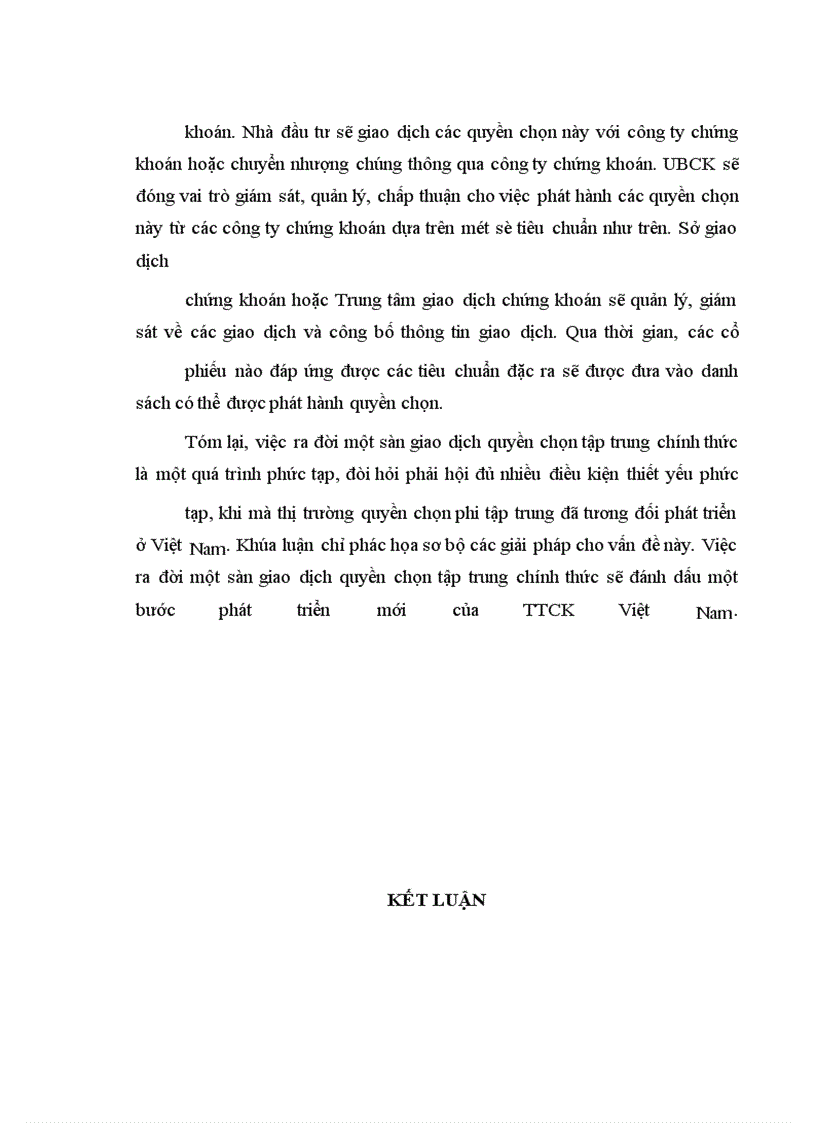image for page Thị trường quyền chọn cổ phiếu Việt Nam: Cơ sở lý luận và áp dụng thực tiễn