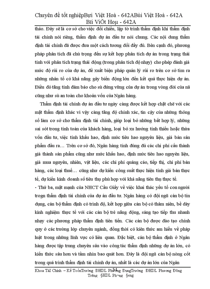 image for page Nâng cao chất lượng thẩm định dự án đầu tư tại Ngân hàng Công thương Cầu Giấy