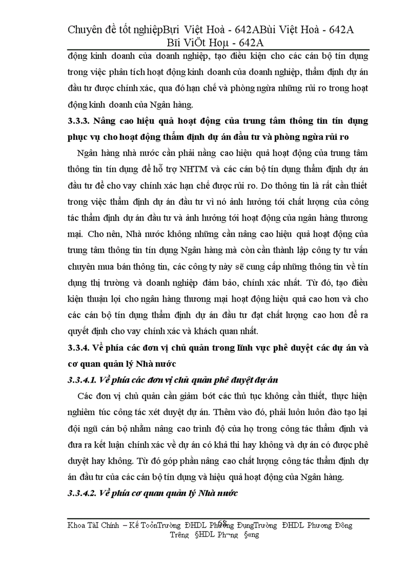 image for page Nâng cao chất lượng thẩm định dự án đầu tư tại Ngân hàng Công thương Cầu Giấy