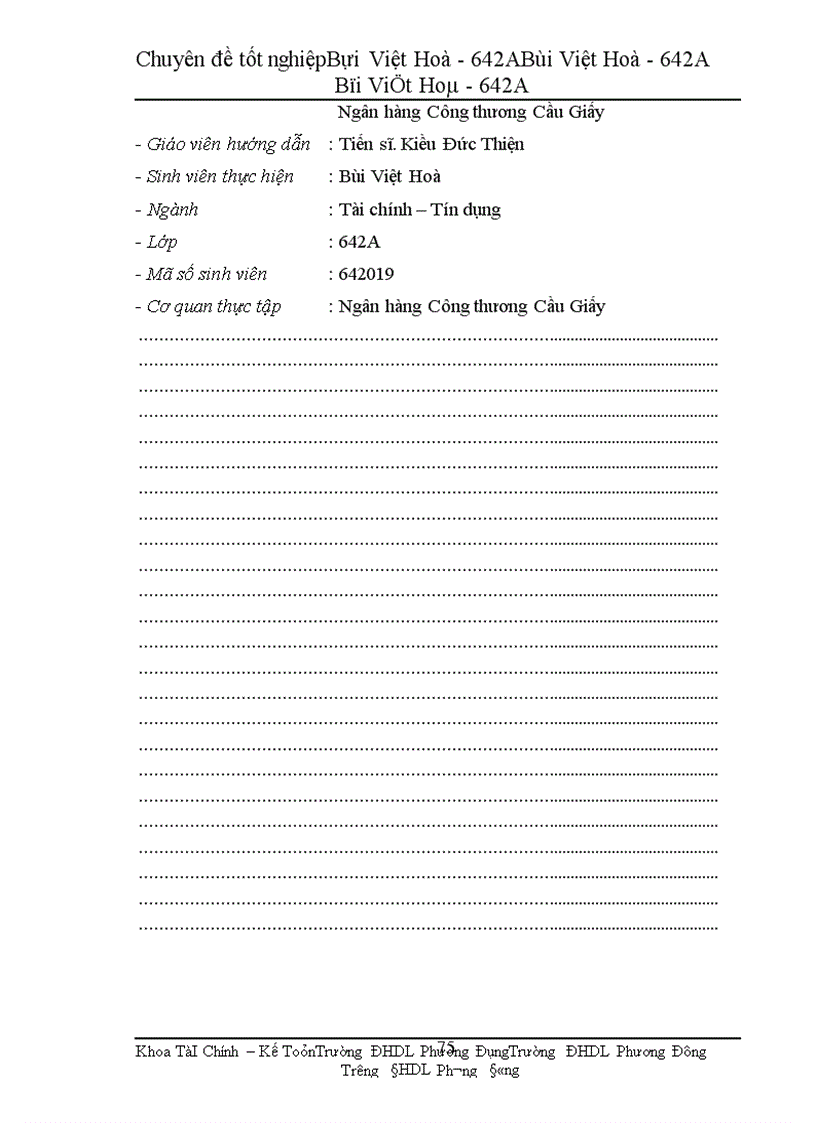 image for page Nâng cao chất lượng thẩm định dự án đầu tư tại Ngân hàng Công thương Cầu Giấy