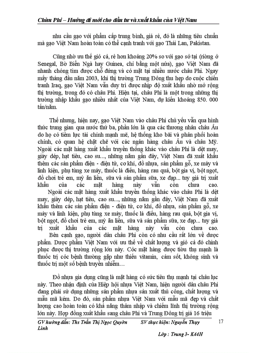 image for page Châu Phi – Hướng đi mới cho đầu tư và xuất khẩu của Việt Nam