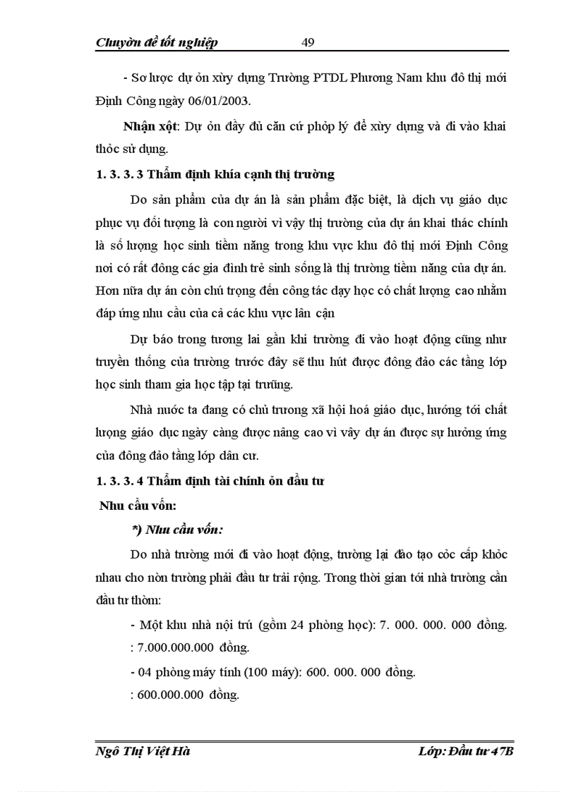 image for page Thực trạng và giải pháp nâng cao chất lượng thẩm định dự án vay vốn trung và dài hạn tại Ngân hàng Nông nghiệp và Phát triển Nông thôn Chi nhánh Nam Hà Nội