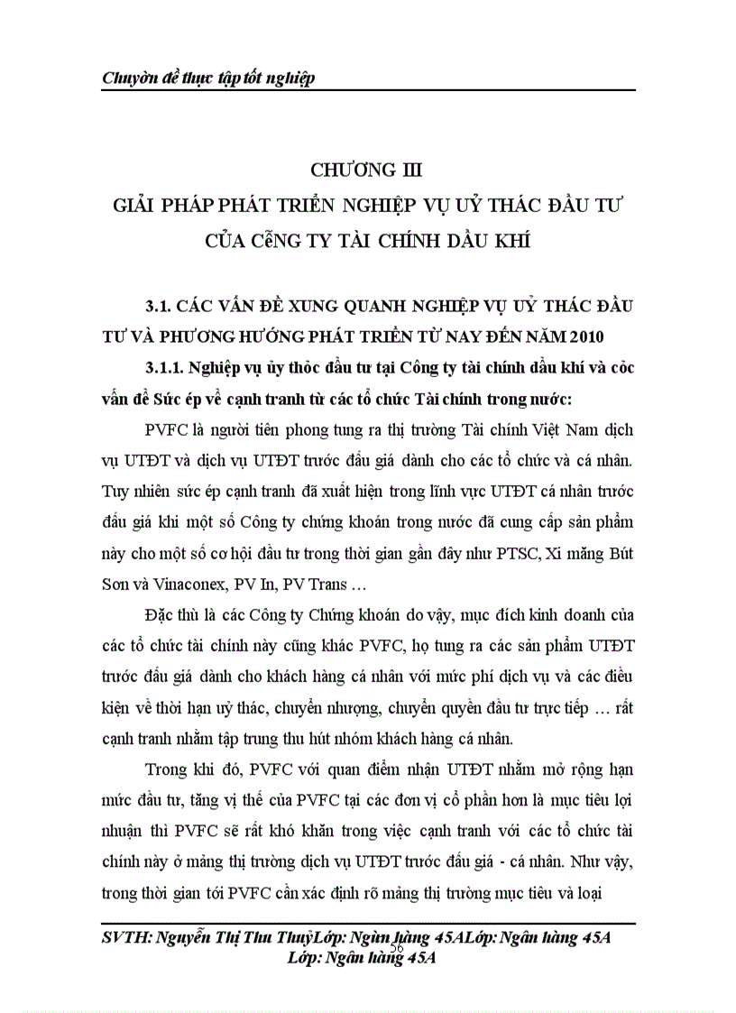 image for page Giải pháp mở rộng và nâng cao nghiệp vụ uỷ thác đầu tư tại Công ty Tài chính dầu khí