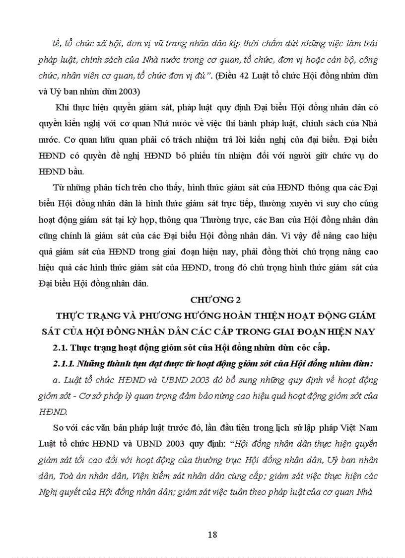 image for page Hoạt động giám sát của Hội đồng nhân dân các cấp-Thực trạng và một số giải pháp