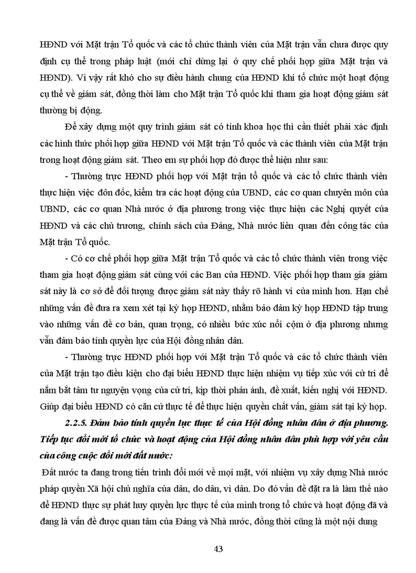 image for page Hoạt động giám sát của Hội đồng nhân dân các cấp-Thực trạng và một số giải pháp