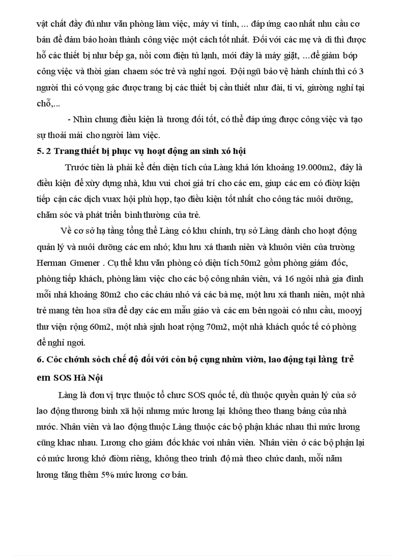 image for page Khái quát đặc điểm tình hình chung ở làng trẻ em SOS Hà Nội,cơ sở thực tập công tác xã hội cá nhân, nhóm