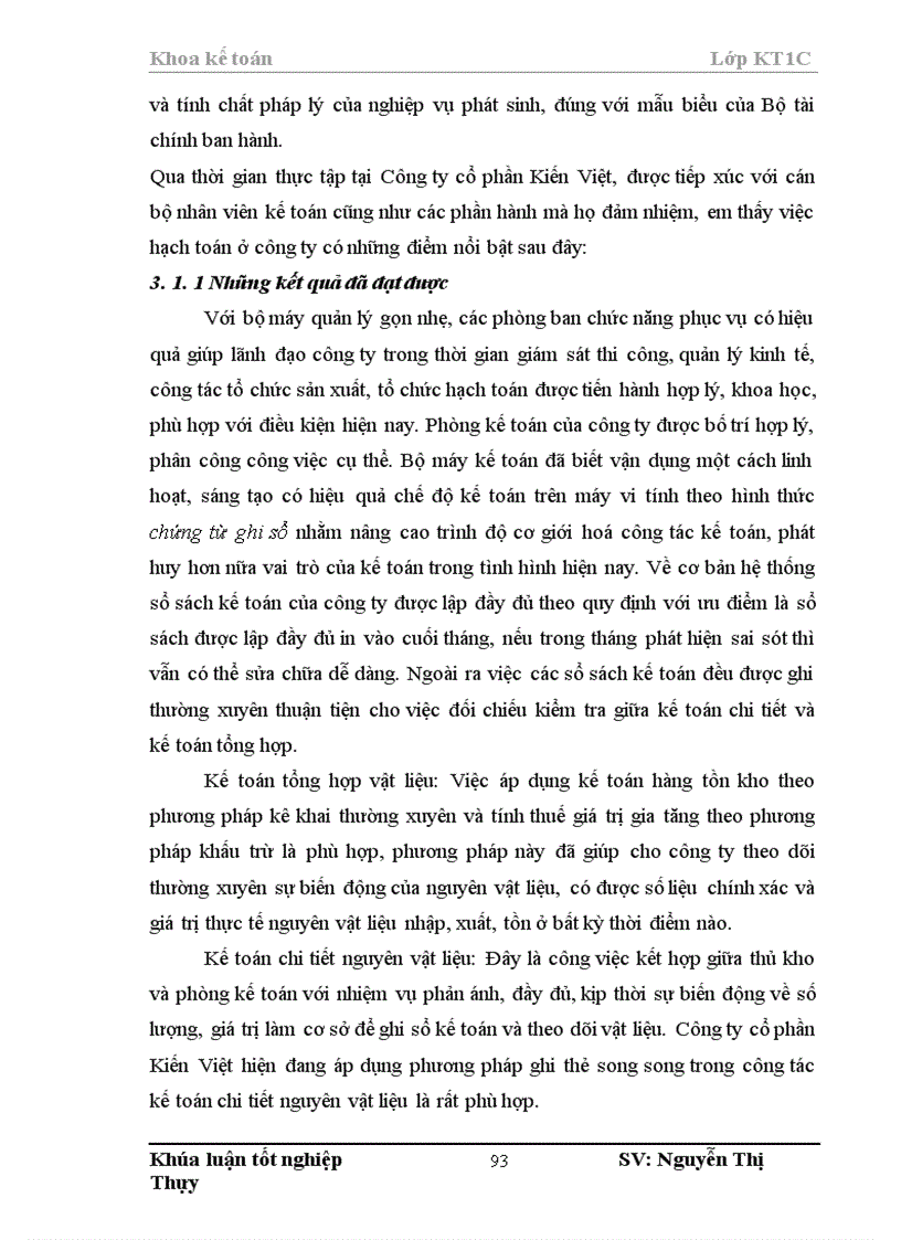 image for page Hoàn thiện kế toán nguyên vật liêu tại Công ty cổ phần Kiến Việt