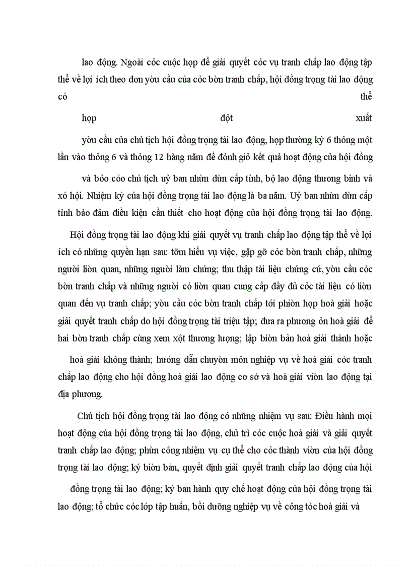 image for page Tranh chấp và giải quyết tranh chấp lao động tập thể về lợi ích