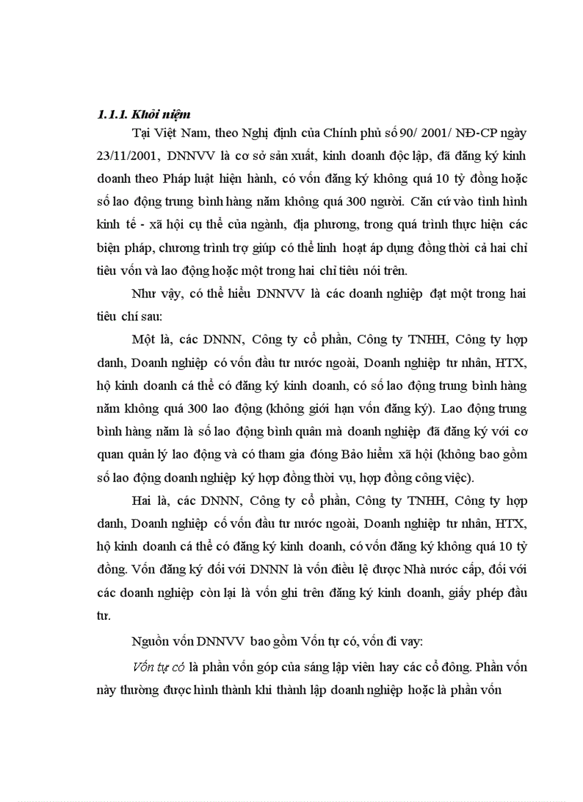 image for page Nâng cao hiệu quả tín dụng đối với DNNVV tại MSB Đống Đa