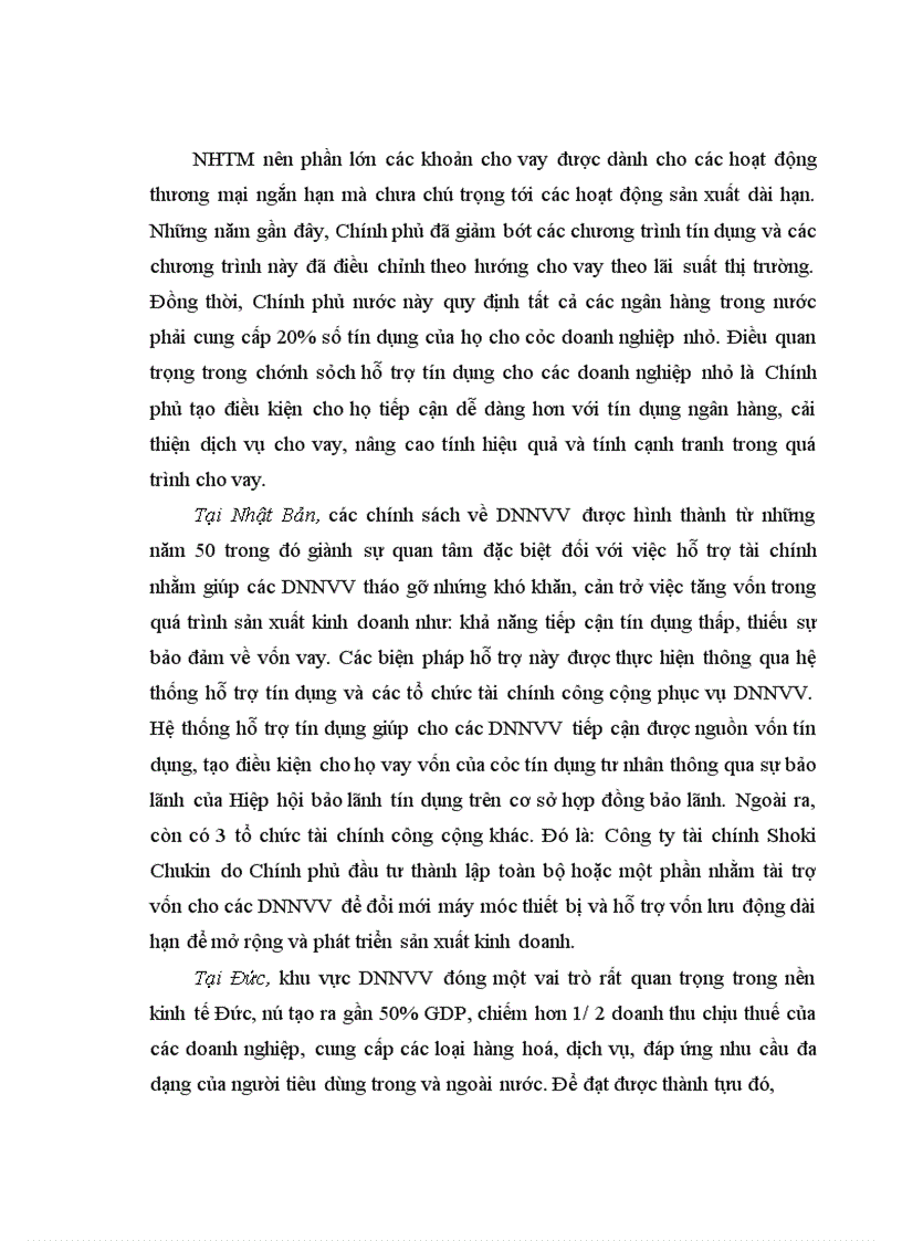 image for page Nâng cao hiệu quả tín dụng đối với DNNVV tại MSB Đống Đa