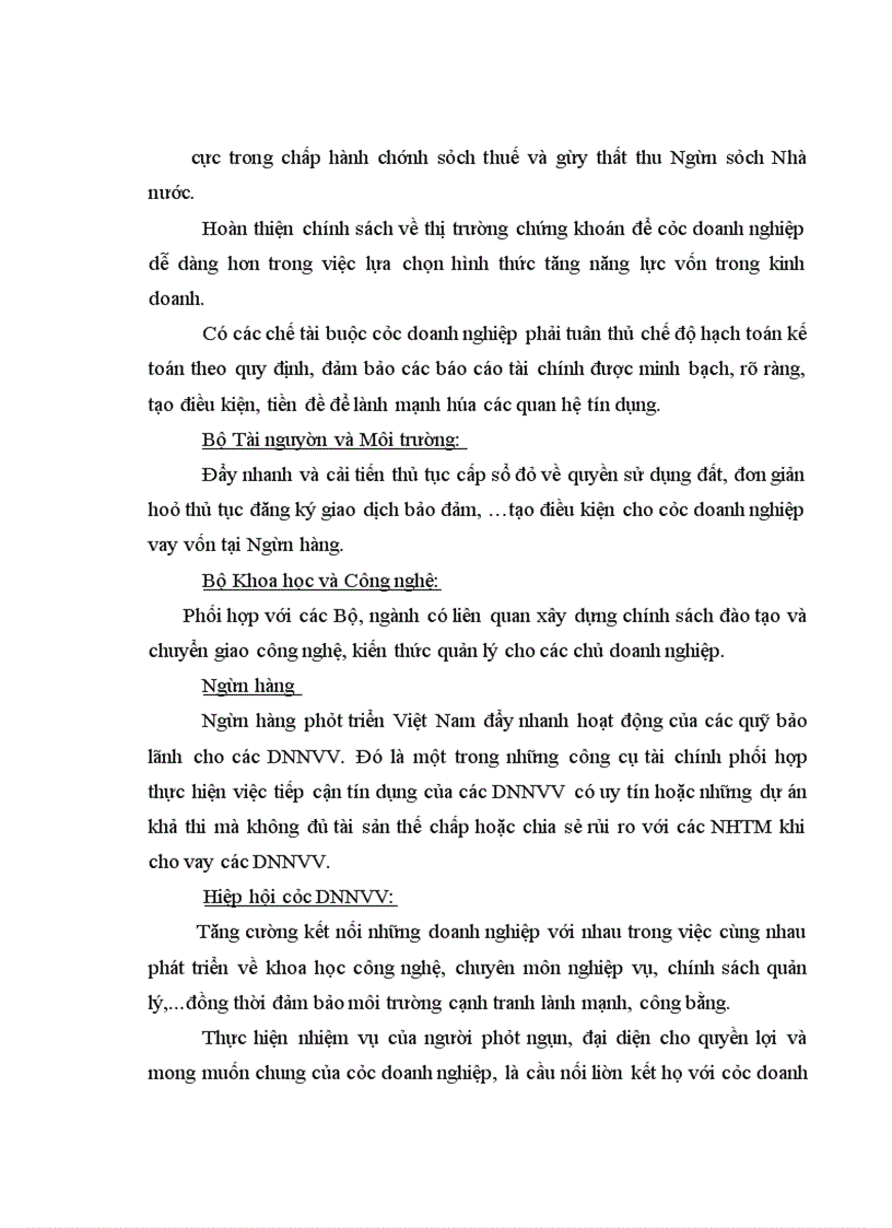 image for page Nâng cao hiệu quả tín dụng đối với DNNVV tại MSB Đống Đa