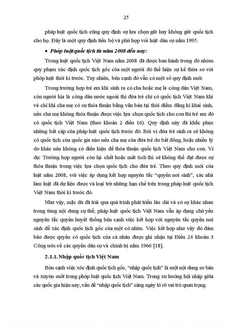 image for page Sự phát triển của pháp luật quốc tịch Việt Nam qua các thời kì