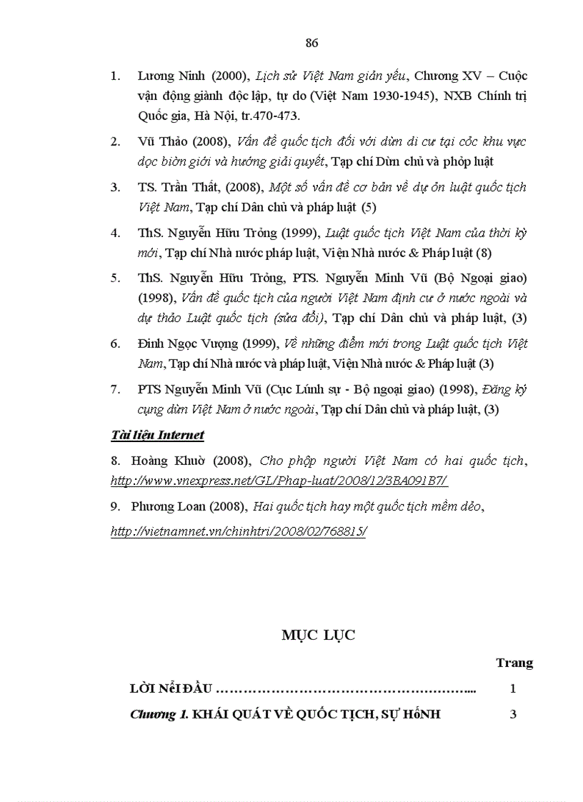 image for page Sự phát triển của pháp luật quốc tịch Việt Nam qua các thời kì