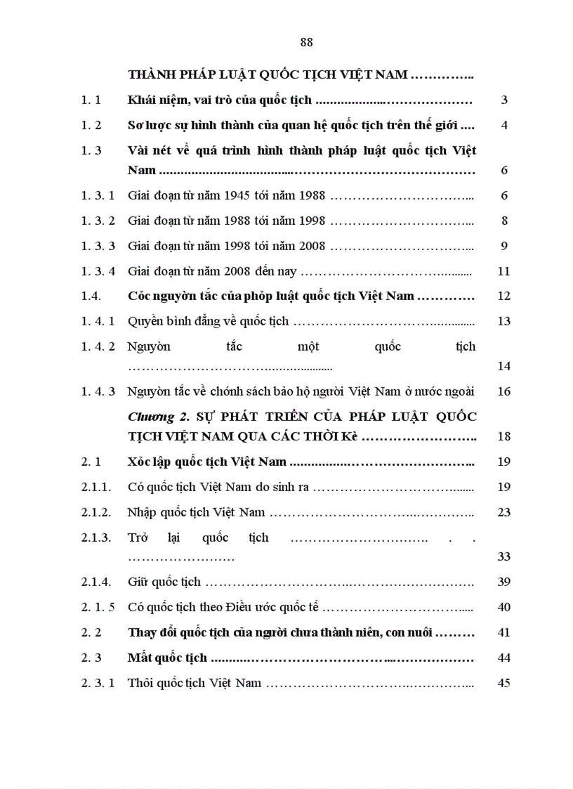 image for page Sự phát triển của pháp luật quốc tịch Việt Nam qua các thời kì