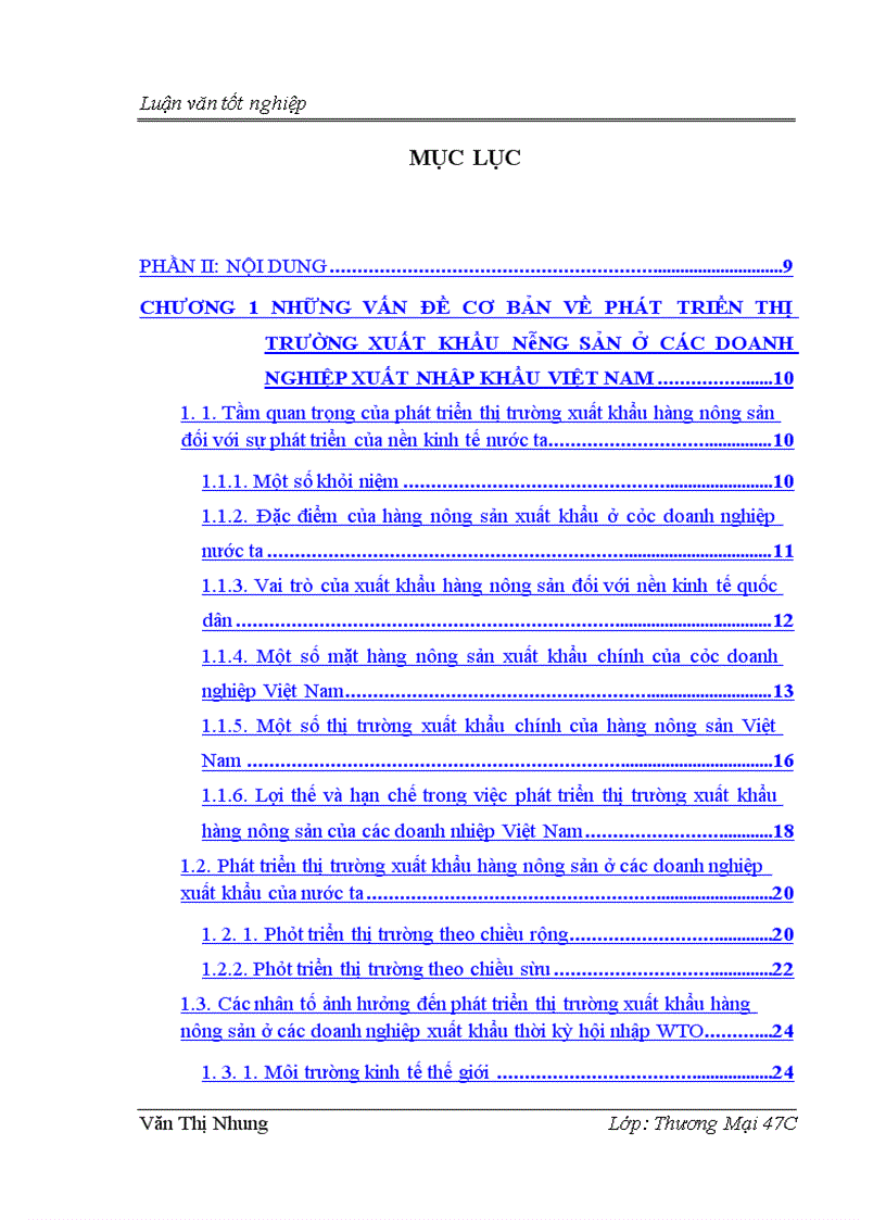 image for page Phát triển thị trường xuất khẩu hàng nông sản tại Công ty Cổ phần xuất nhập khẩu tổng hợp I – GENERALEXIM