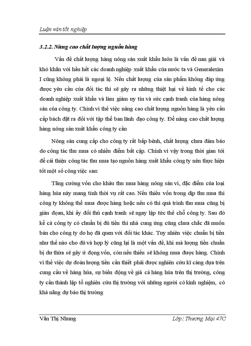 image for page Phát triển thị trường xuất khẩu hàng nông sản tại Công ty Cổ phần xuất nhập khẩu tổng hợp I – GENERALEXIM