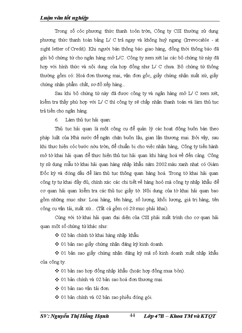 image for page Giải pháp nâng cao hiệu quả hoạt động kinh doanh hàng nhập khẩu của công ty TNHH Tích Hợp hệ thống CMC --