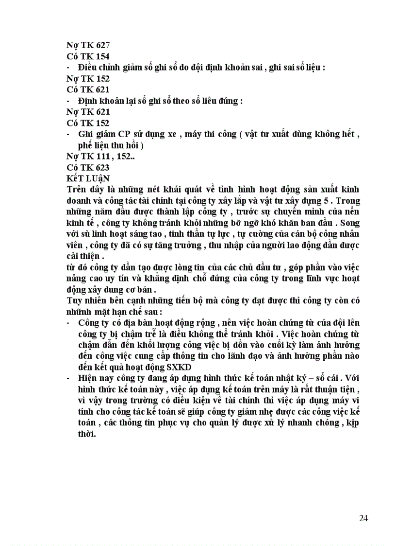image for page Đặc điểm công tác kế toán của công ty xây lắp và vật tư xây dựng 5 .