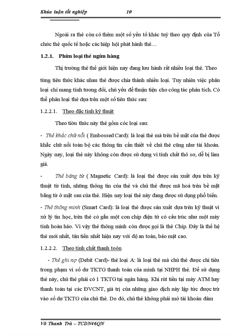 image for page Phát triển dịch vụ thẻ tại Ngân hàng Ngoại thương Chi nhánh Thăng Long