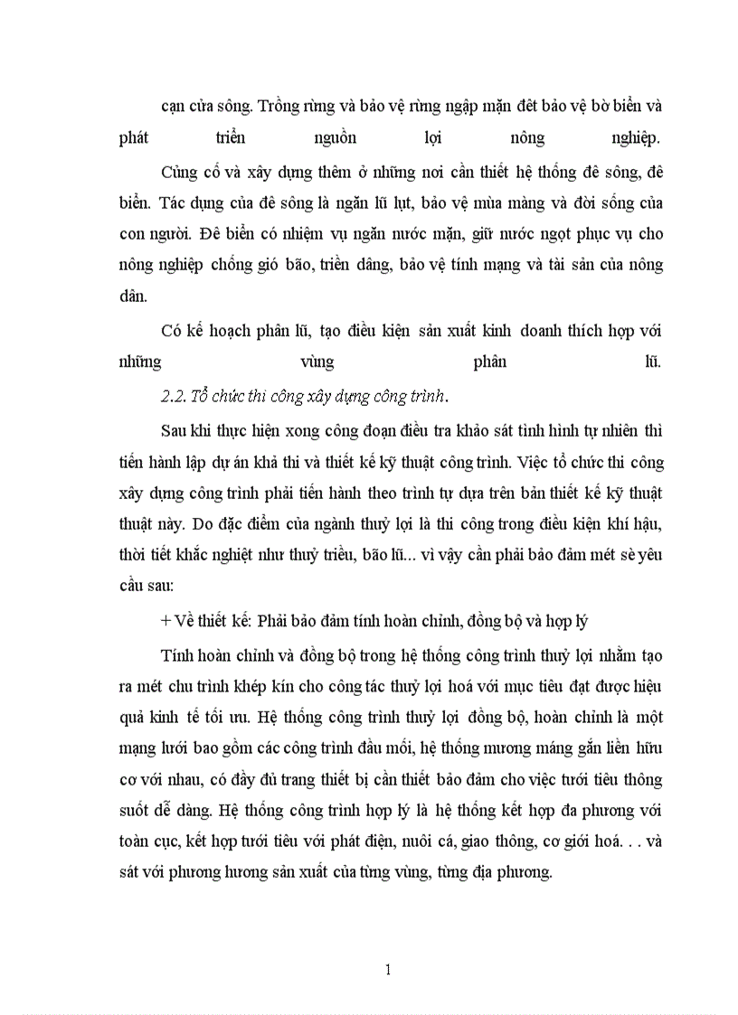 image for page Đầu tư vào thuỷ lợi góp phần thúc đẩy quá trình công nghiệp hoá - hiện đại hoá nông nghiệp nông thôn